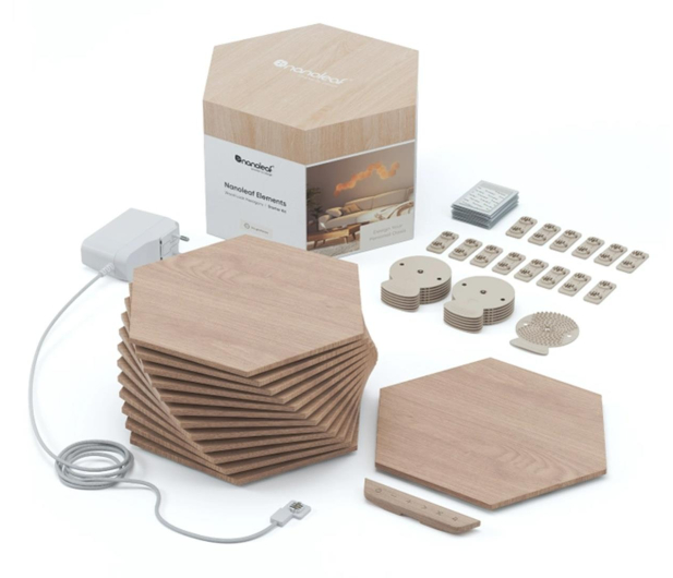 Nanoleaf Elements Hexagons Starter Kit (13 paneli, kontroler) - 1267403 - zdjęcie